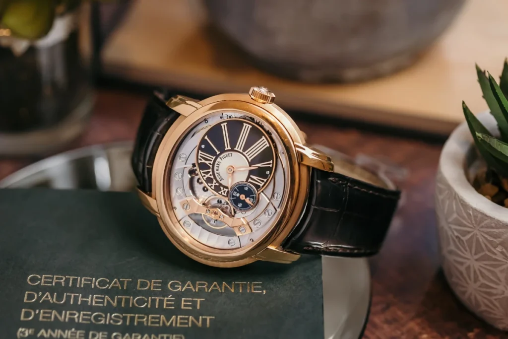 Audemars Piguet Millenary 4101 Automatic Pink Gold Watch Specifications