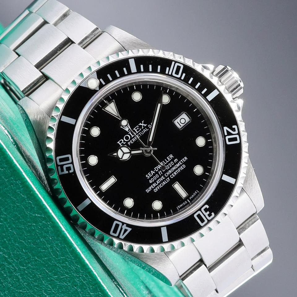 Rolex Sea Dweller 40 Oystersteel Ref. 16600