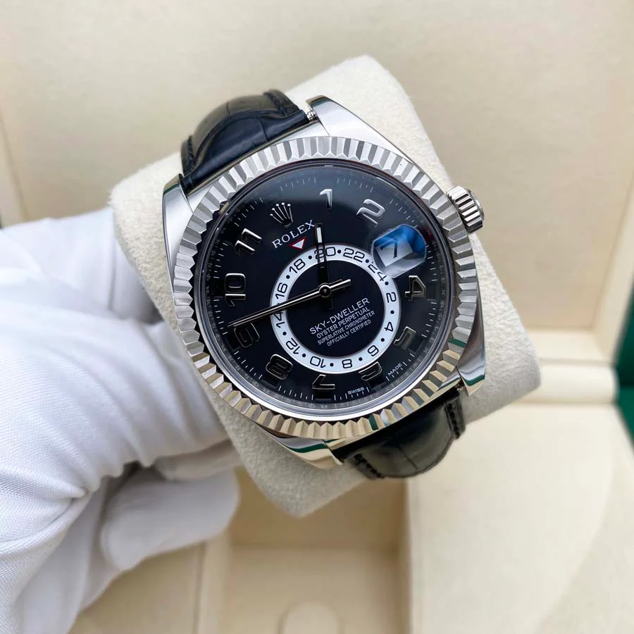 Rolex Sky Dweller 326139 White Gold Oysterflex