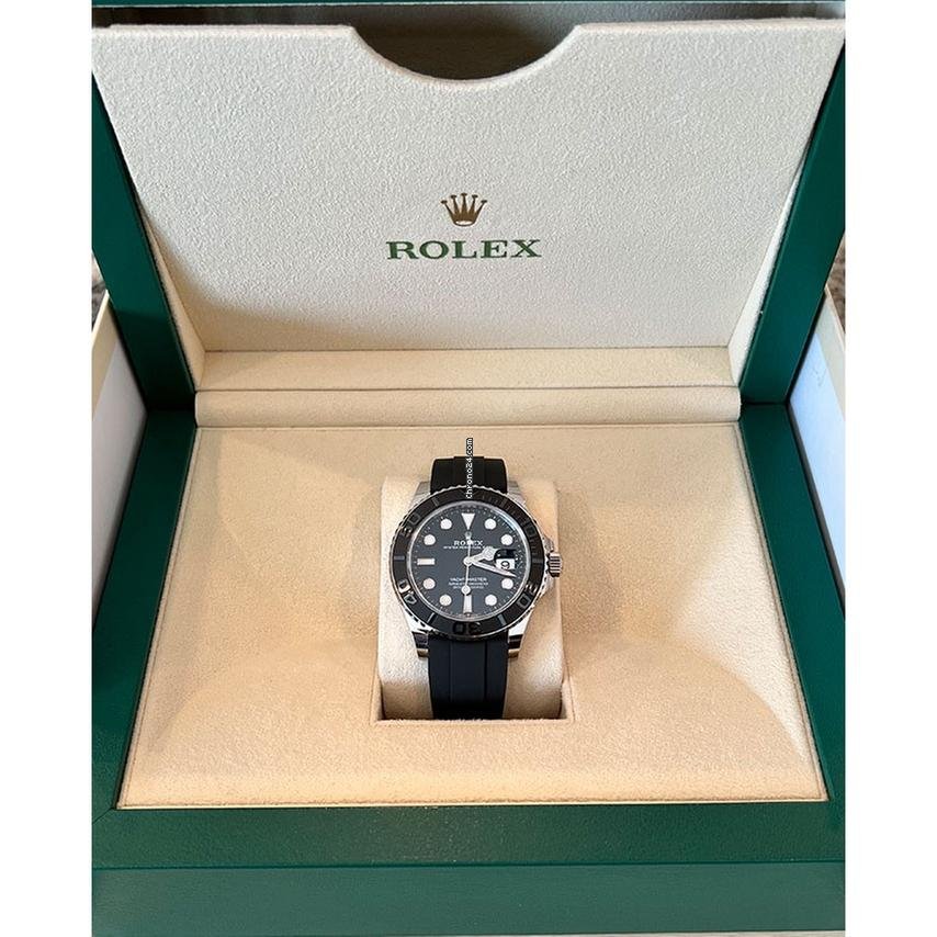 Rolex Yacht Master 42 White Gold Oysterflex Ref. 126659