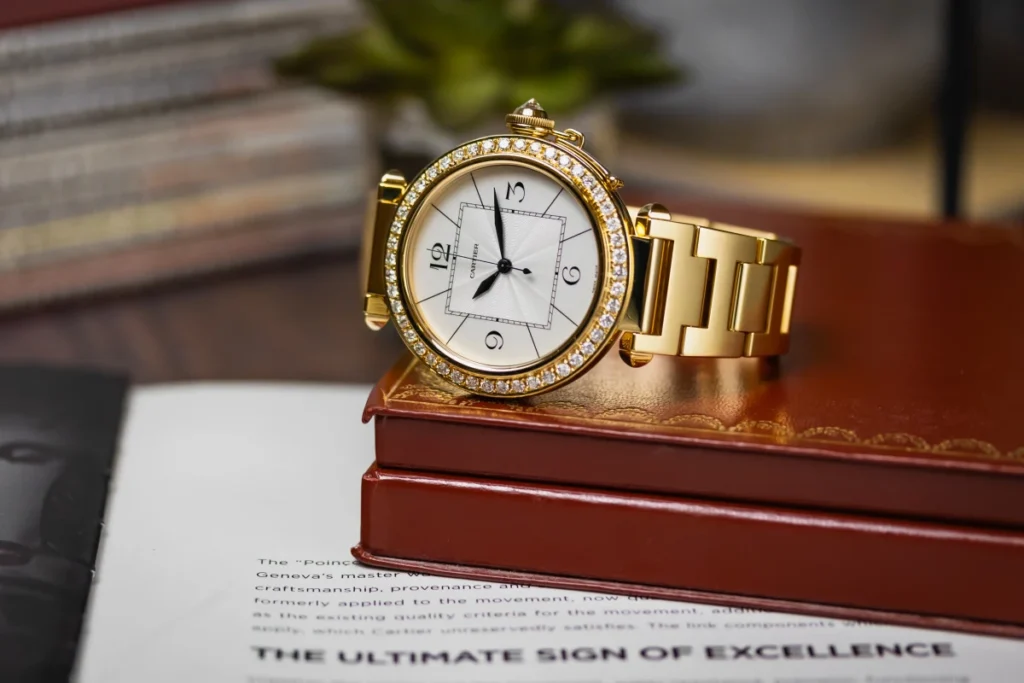 Cartier Pasha Gold Watches