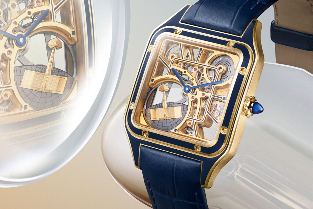 Cartier Santos Skeleton