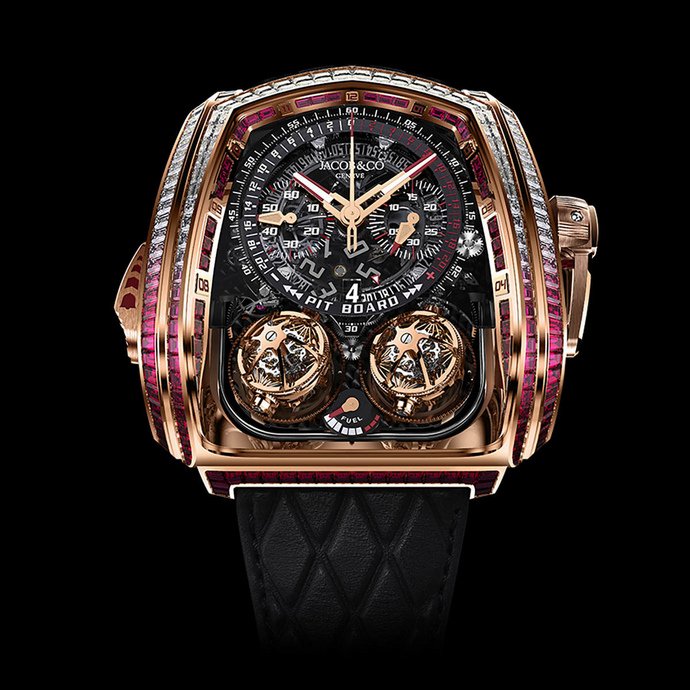 Jacob & Co. Twin Turbo Baguette